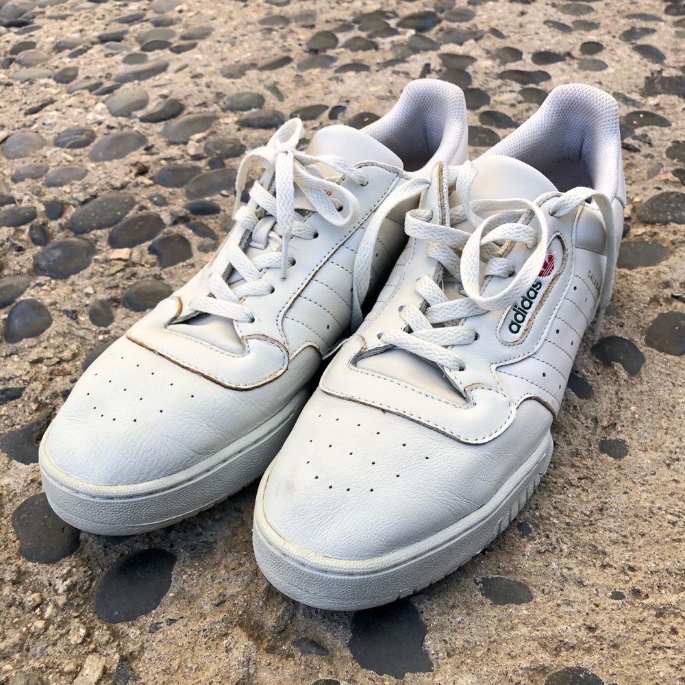 Adidas Yeezy Powerphase Calabasas core white sz 13